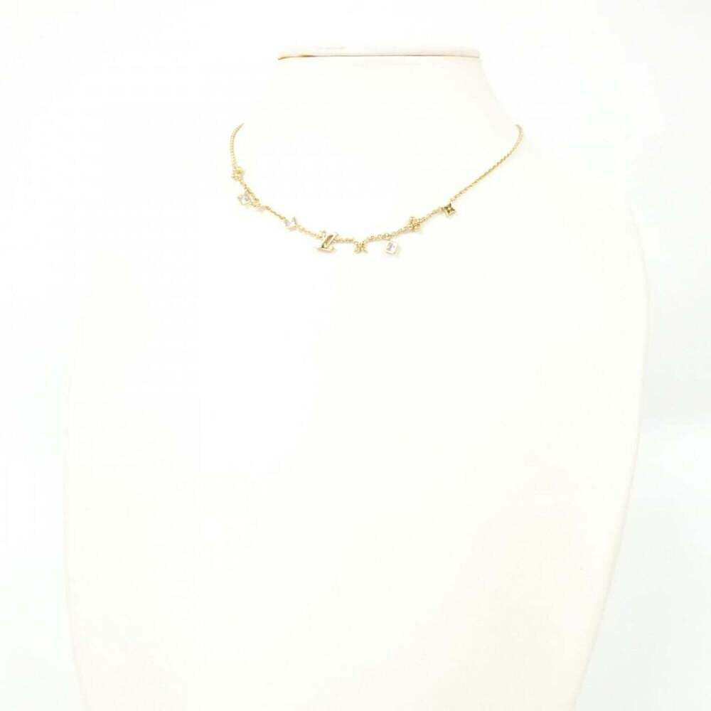 LOUIS VUITTON Gold Necklace - Picture 5 of 5